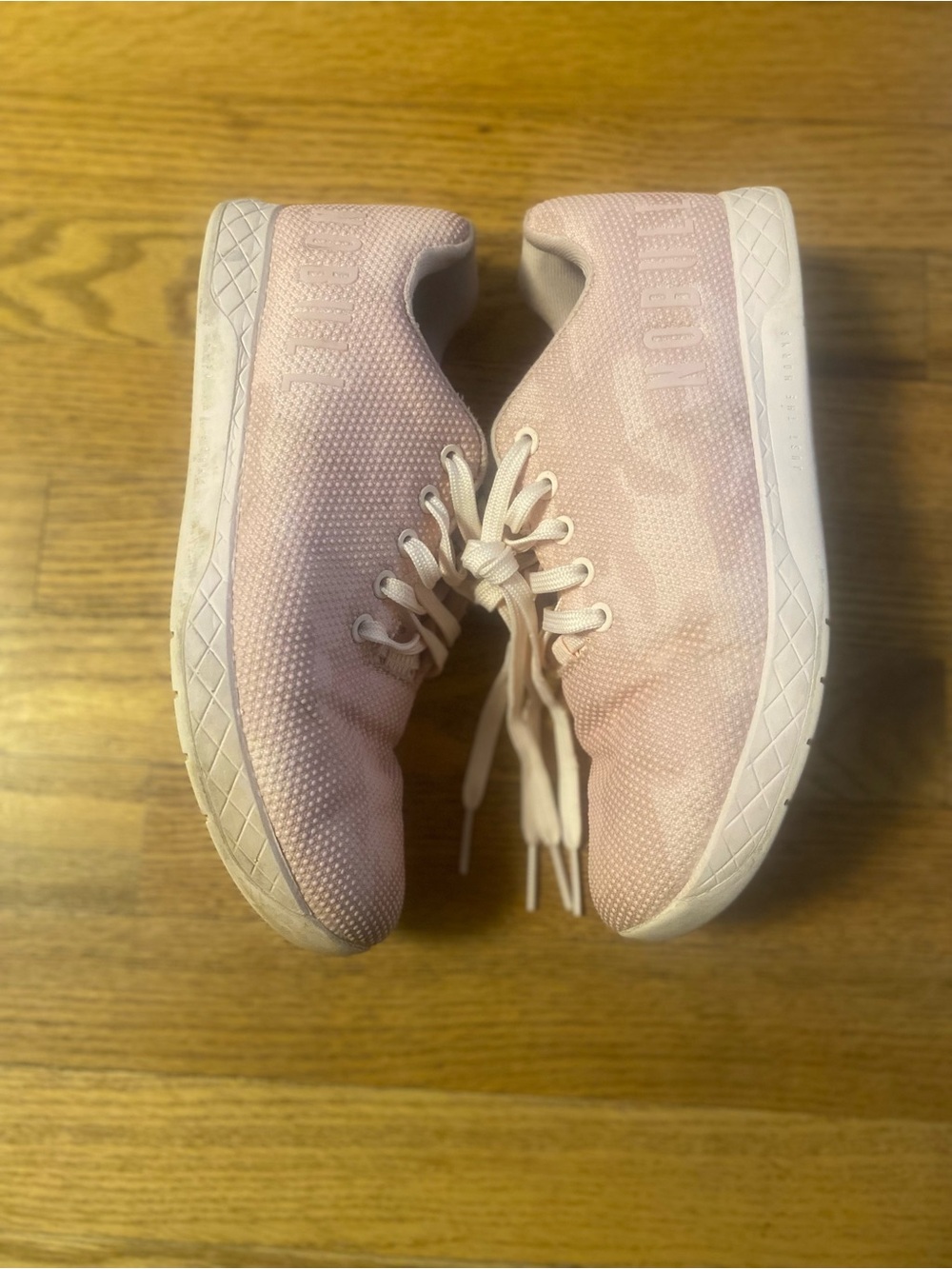Women’s/Mens no bill sneakers (pink camo)